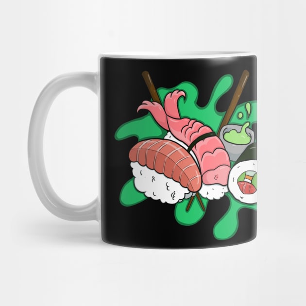 Sushi Fan by ShadowCas